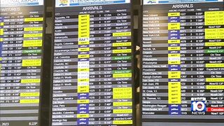 Travel troubles continue at South Florida airports