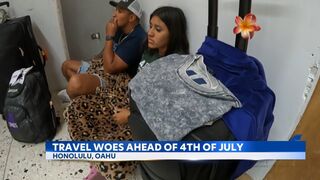 Travel woes hit ahead of 4th of July weekend