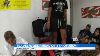 Travel woes hit ahead of 4th of July weekend