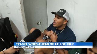 Travel woes hit ahead of 4th of July weekend