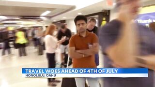 Travel woes hit ahead of 4th of July weekend