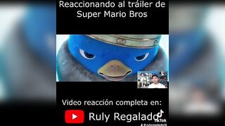 Reaccionando al trailer de Súper Mario Bros cuando salió