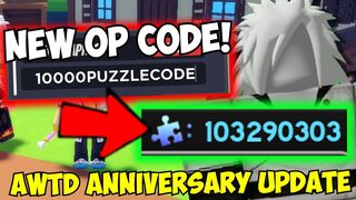 New Madara & INSANELY OP CODE! | Anime World Tower Defense Anniversary!