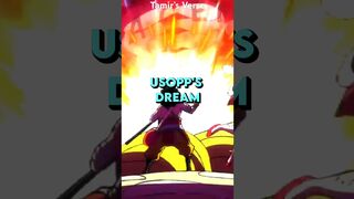 Usopp’s Dream Theory | Part 1 #onepiece #anime #shorts