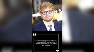 Ed Sheeran: celebrity #edsheeran #singer #song #british #shorts #facts #fypシ #fyp #famous #celebrity