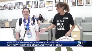 2 Special Olympians from Oklahoma return from World Games in Germany