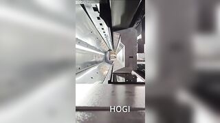 HOGI automatic flexible bending center with press arm 2500mm,processing cabinet door#panelbender