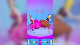 new Game Twerk Race 3D ????Running #shorts #viral #game #3D #animation #3dgameplay