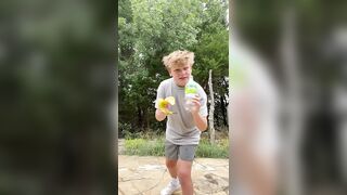 I DID THE SPRITE AND BANNA CHALLENGE AND IT WAS…#shorts