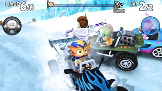 Let's drive to the back with Friend | Beach Buggy Racing 1 | fun work ????????????