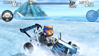 Let's drive to the back with Friend | Beach Buggy Racing 1 | fun work ????????????