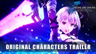 SWORD ART ONLINE Last Recollection — Original Characters Trailer