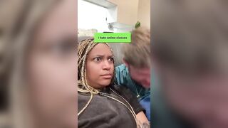 Her aggressive pronunciation ???? #funny | Sasha and Nate