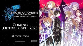 Sword Art Online Last Recollection - Original Characters Trailer | PS5 & PS4 Games