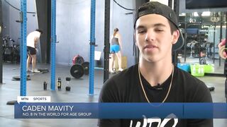 No. 8 ranked Caden Mavity heading to CrossFit World Games