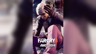 EM QUE ANO SE PASSA CADA JOGO #games #gaming #gamer #gameplay #stray #farcry #