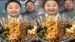 ASMR Chinese Eating Spicy Food Challenge #ASMR #ASMRMUKBANG #SPICYFOOD #EATINGSHOW #MUKBANG