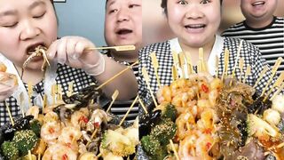 ASMR Chinese Eating Spicy Food Challenge #ASMR #ASMRMUKBANG #SPICYFOOD #EATINGSHOW #MUKBANG