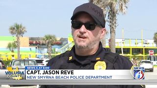 Police take zero-tolerance approach to New Smyrna Beach holiday crowds