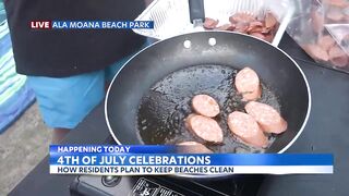 How families are planning to keep the beach clean after fourth of July celebrations