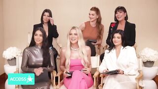 Kourtney Kardashian Shows Off Baby Bump In Matching Pink Bikinis w/ Addison Rae