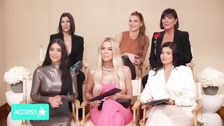 Kourtney Kardashian Shows Off Baby Bump In Matching Pink Bikinis w/ Addison Rae
