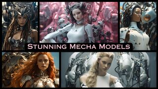 Stunning Mecha Models | Ep 03 | Cyber Women