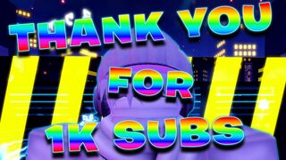 THANK YOU SO MUCH FOR 1K SUBS *GIVEAWAY IN DISCORD* | Anime Adventures