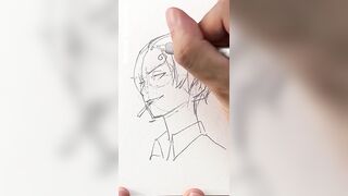 Anime-Style Sketching ASMR with Staedtler 0.3mm HB Mechanical Pencil