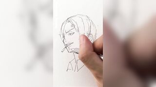 Anime-Style Sketching ASMR with Staedtler 0.3mm HB Mechanical Pencil