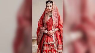 bollywood celebrity in bridal look #trendingsong #cute #beautiful