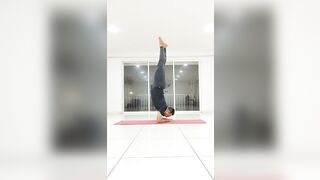 Handstand | Yoga | balancing | pose #yoga #yogaclass #online #india