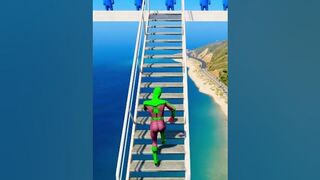 GTA 5 Epic Ragdolls/Spiderman Funny Compilation #352 (GTA5, Euphoria Physics, Funny Moments) #shorts