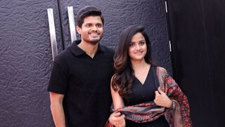 Anand Deverakonda and Vaishnavi Chaitanya Exclusive Visuals @ Baby Trailer Launch | IndiaGlitzTelugu