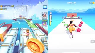 Subway Princess Runner vs Twerk Gym Game - Latest Android/iOS Gameplay HD