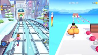 Subway Princess Runner vs Twerk Gym Game - Latest Android/iOS Gameplay HD