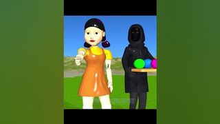 Scary Teacher 3D - Granny Troll Squid Game Vs Neighbors Challenge Rubik #shorts