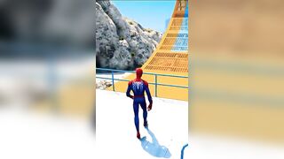 GTA 5 Epic Ragdolls/Spiderman Funny Compilation #645 (GTA5, Euphoria Physics, Funny Moments) #shorts