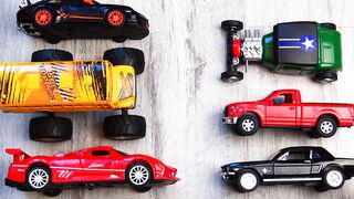 Showing Cars and Monster Truck in Hands! Mind-Blowing Miniature Models!