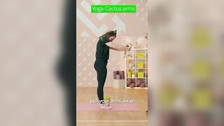 Yoga Pose | Arms Like A Cactus