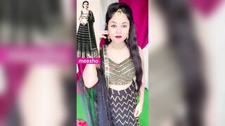 Meesho lehenga try on haul????| Party wear lehenga ????#sharara #viral #meesho #shorts #haul #trending