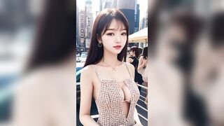 Lingerie Looks - Newyork Travel | 란제리룩 입고 뉴욕여행 하기