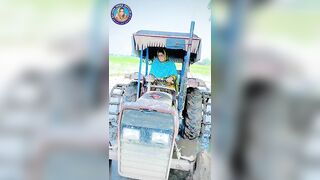 Tractor challenge with brother #azraimran #tractor #villages #comedyfilms #funny #beautifulvillage