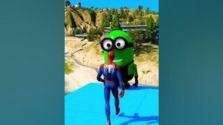 GTA 5 Epic Ragdolls/Spiderman Funny Compilation #653 (GTA5, Euphoria Physics, Funny Moments) #shorts