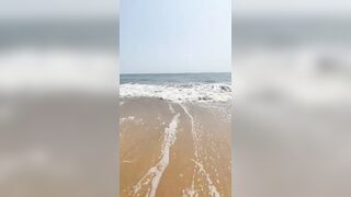 Minivlog#87???? Papukutty's 1st Beach Jul 13,2023 #shorts #diml #minivlog #shortsfeed #chavakkadbeach