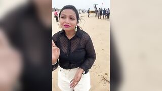 Goa wale Baga Beach pe ????️ #shorts #goa #beach