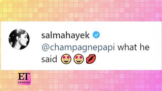 Drake Leaves Cheeky Comment On Salma Hayek's Bikini Instagram Post