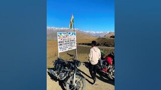 world highest village connected with ￼ motorable road???????? #youtubeshorts #shorts #travel #travel