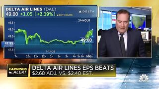 Delta posts record quarterly earnings, hikes full-year outlook on travel boom