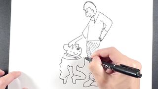 How dirty is your mind? funny drawing